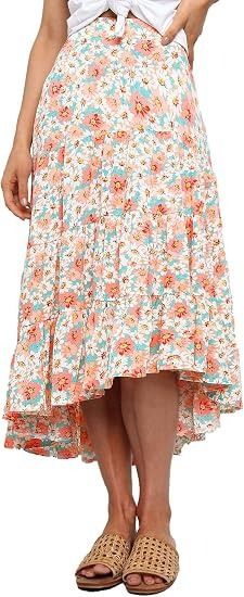 Floral Midi Skirt image 3